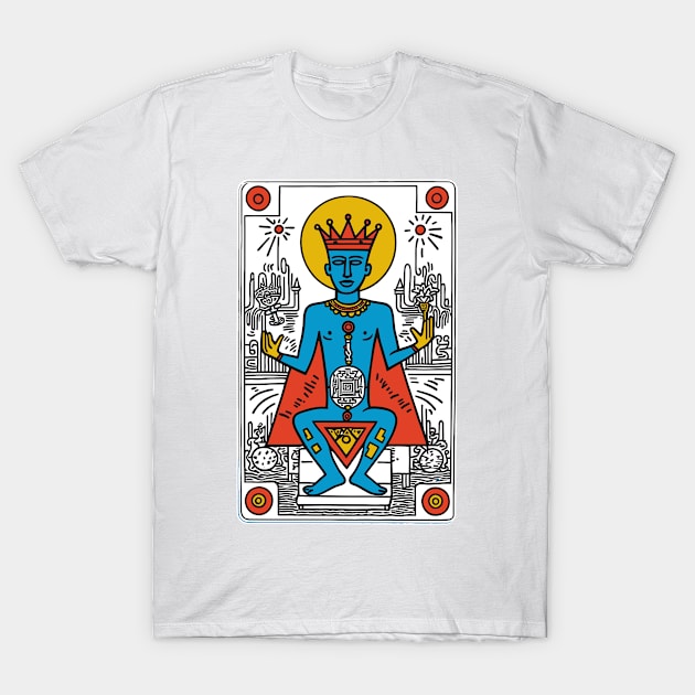 Graffiti Esoteric Tarot Card T-Shirt by signorino